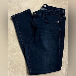 Athleta Sculptek Jeans Stretch‎ Dark Blue Jeans Women's Size 12 RN 54023